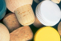 Tappo di sughero con testina in plastica - immagine 2