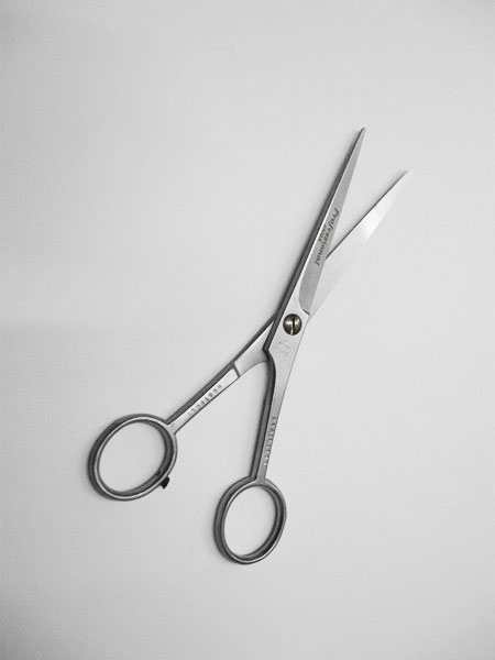 Forbice parucchiere professionale inox - immagine 2