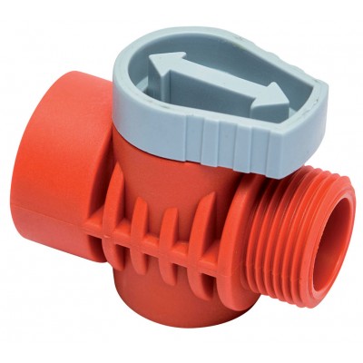 Rubinetto bidirezionale fil. 3/4 F - 3/4 M. - immagine 1