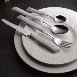 Set posate ispirazione natura